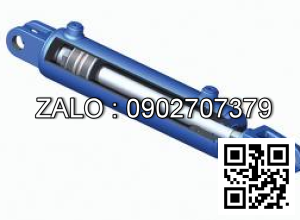 Xi lanh thủy lực 20 tấn D100*63 - Hai đầu ắc vòng bi MP5