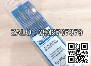 Kim Hàn Tig Nhôm Weld Stone 2.4X150mm màu xanh