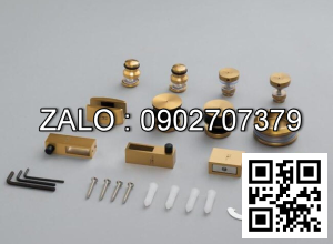 Bánh xe cửa lùa kính Vickini 67002.001 OBP đen mờ