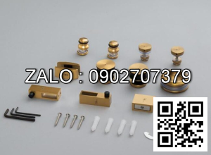 Bánh xe cửa lùa treo cửa đi 8bánh1008-Inox304 Mã 639 HAMMERED