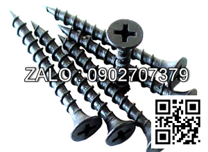 Nút bịt đầu vít đen/cam 38x48mm