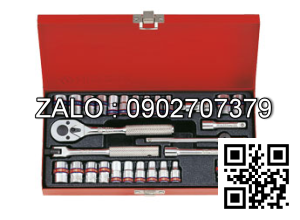 Bộ dụng cụ cờ lê & đầu tuýp 1/4