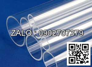 Cây Mica ống rỗng Ø 80mm dày 4mm , dài 2000mm