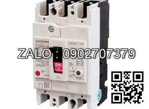 CB khối chống giật Mitsubishi NV63-SV 3P 7.5kA 15mA 10A