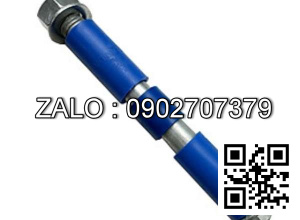 Trục bánh xe rùa ra cuộn thép C45 bị động, phi 50x960mm