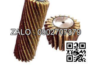 Trục nhám chổi 250x100xCỐT 25mm