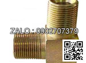 Co nối thủy lực 2 đầu ren ngoài đồng thau phi 88mm , G 3