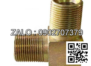 Co nối thủy lực 2 đầu ren ngoài đồng thau phi 328mm , G 12