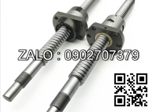 Trục vít me Hiwin R4010T4-480-0.05, gồm: đai ốc, thanh vít me