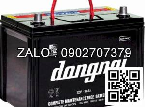 Bình ắc quy khô 65D31 (R/L) 12V-70Ah 303 x 171 x 203