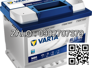 Bình ắc quy VARTA 75D23L/R 12V - 65AH 230X171X200