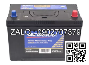 Bình ắc quy Acdelco 12V 12V-62AH DIN 174 242X174X174