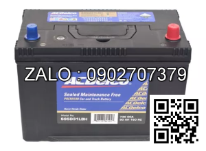 Bình ắc quy Acdelco 12V 12V-90AH DIN 190 315X176X190
