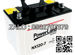 Bình ắc quy Powerland NX120-7 12V-85AH