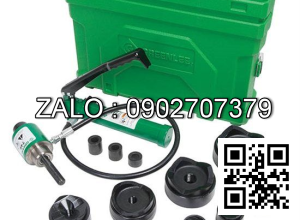 Greenlee 7310SB 1/2inch x 4inch Hydraulic Driver Punch Set