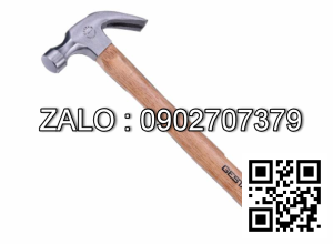 Búa đinh cán gỗ TOPTUL 16oz/450g
HAAD1633