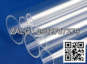 Cây Mica ống rỗng Ø 90mm dày 4mm , dài 2000mm