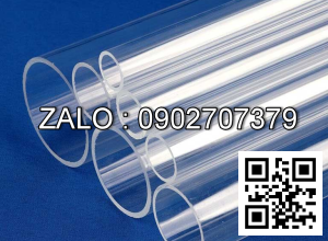 Cây Mica ống rỗng Ø 130mm dày 4mm , dài 2000mm