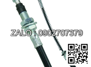 Dây thắng tay xe nâng XB250-112100-000 L=2300/2100,stretch length=160mm, pipe diameter=9.5,screw thread=M12 XB250-112100-000