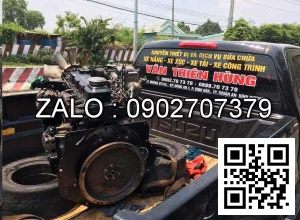 Thay đèn xi nhan trước xe nâng