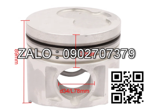 piston động cơ KUBOTA V2403-TME-AG-E2 , 4 CYL , 2400 CM3