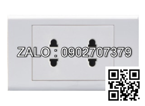Mặt ổ cắm đôi sino