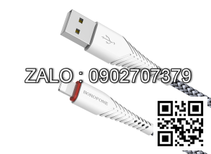 Cable Sạc Borofone BX25 Lightning 2M