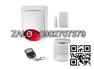 Còi báo động đèn nhấp nháy không dây CN-1000