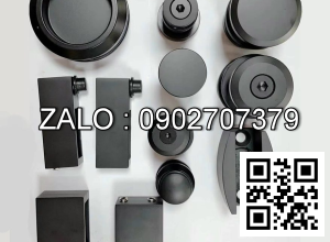 Bộ phụ kiện VVP lùa treo ray 10×30 inox 304 màu vàng