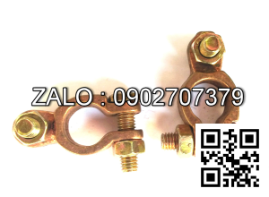 Coc binh ac quy, vat lieu: thau, R13, bu long M8 (theo mau)