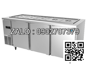 Bàn lạnh 2 cánh kính SLLZ4-320D-2BL