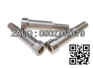 Bulong lục giác chìm đầu dẹt ren lửng mạ kẽm M5x38