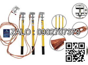 Kẹp tiếp địa cho dây tiếp địa của đường ray và đường sắt