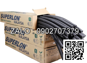Bảo ôn ống đồng Superlon Malaysia D19.1 dày 19mm
