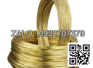 Dây đồng thau, Φ0,8, nặng khoảng 234 mét/kg