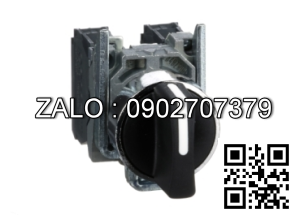 
Công tắc xoay 3 vị trí XB4BD33, 2 N0, phi 22