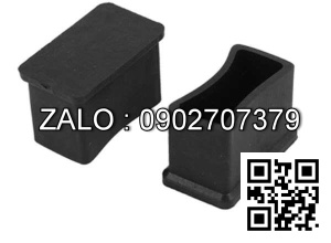 Nút cao su chữ nhật đóng bàn ghế sắt hộp 30x60mm