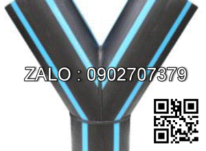 Y đều HDPE hàn đối đầu D114