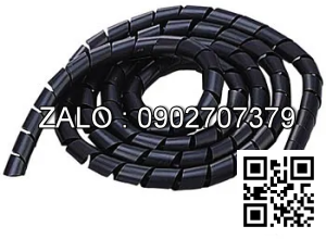Ống xoắn bọc dây điện phi 16 màu đen (cuộn 10 mét)