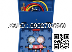 Bộ đồng hồ nạp gas lạnh R134A R410A R22 R404A Trigoldte 503001