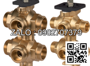 Van bi mạ kẽm ren trong ỏ giữa 6 ngã DN10