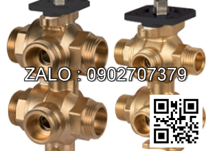 Van bi mạ kẽm ren trong ỏ giữa 6 ngã DN40