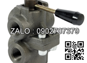 Van bi mạ kẽm ren ngoài ỏ giữa 6 ngã DN30