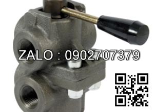 Van bi mạ kẽm ren ngoài ỏ giữa 6 ngã DN40