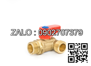 Van thau 3 ngã 2 khóa 3 đầu nối ống DN33