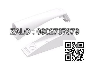 Đế Nêm Nhấn Mở Hafele 356.12.726 Màu Trắng