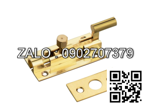 Chốt giữ cửa tủ Ivan 05023.080 đồng thau bóng