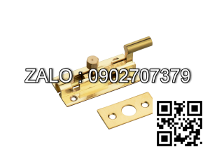 Chốt giữ cửa tủ Ivan 05025.060 đồng thau móc ngoéo