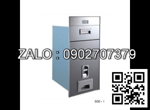 Thùng gạo điện tử mặt gương B301 – Eurogold