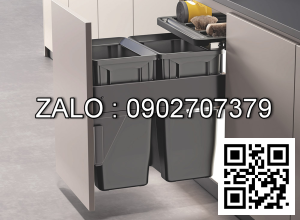 Thùng rác âm tủ EA400 – Eurogold